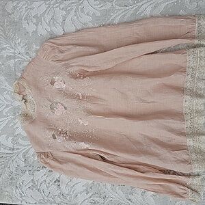 Vintage pink blouse